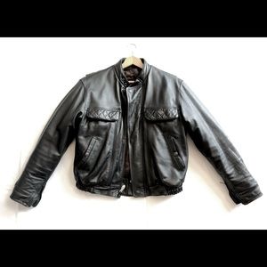 SOLD Beautiful FIRST GEAR Cafe Racer MC leather jacket